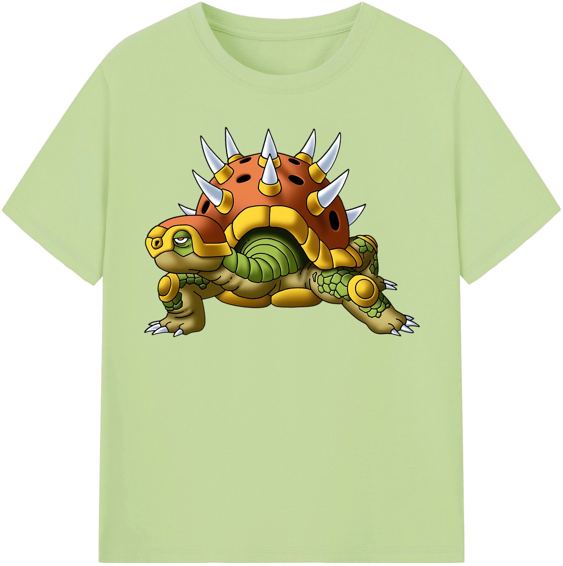 （画像用） ドラゴンクエスト Doragon Kuesuto Dragon Quest 綿100％半袖Tシャツ（フロントプリント）